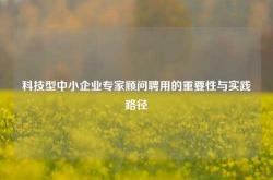科技型中小企业专家顾问聘用的重要性与实践路径
