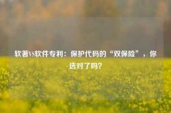 软著VS软件专利：保护代码的“双保险”，你选对了吗？