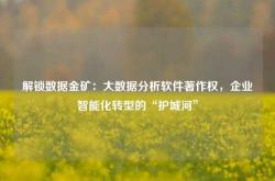 解锁数据金矿：大数据分析软件著作权，企业智能化转型的“护城河”
