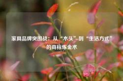 家具品牌突围战：从“木头”到“生活方式”的商标炼金术