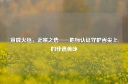 宣威火腿，正宗之选——地标认证守护舌尖上的非遗美味