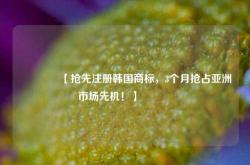 🔥【抢先注册韩国商标，3个月抢占亚洲市场先机！】🔥