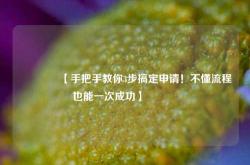 🔥【手把手教你3步搞定申请！不懂流程也能一次成功】🔥