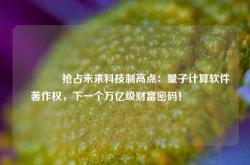 🌟抢占未来科技制高点：量子计算软件著作权，下一个万亿级财富密码！🌟