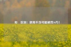 ®和™区别：使用不当可能被罚10万！