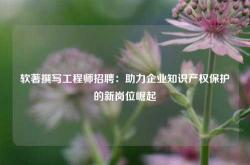 软著撰写工程师招聘：助力企业知识产权保护的新岗位崛起