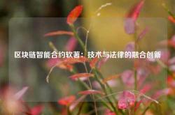 区块链智能合约软著：技术与法律的融合创新