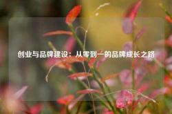 创业与品牌建设：从零到一的品牌成长之路