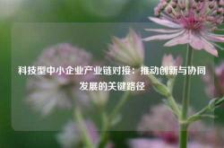 科技型中小企业产业链对接：推动创新与协同发展的关键路径