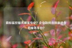 商标监控服务哪家专业？企业如何选择最适合的服务平台？