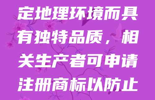 地理标志商标在美国主要通过兰哈姆法（Lanham Act）进行保护，但其保护力度较弱。美国不承认“集体商标”或“证明商标”的概念，因此地理标志的保护依赖于注册商标制度。若某一地区的产品因特定地理环境而具有独特品质，相关生产者可申请注册商标以防止他人滥用该名称。然而，美国法院在判例中倾向于保护消费者免受误导，对地理标志的保护仍存在局限。近年来，随着国际贸易发展，美国逐渐加强了对地理标志的重视，但仍以商标法为主要保护途径。