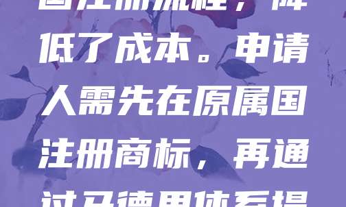 马德里商标国际注册是通过世界知识产权组织（WIPO）的马德里协定和马德里议定书进行的商标国际注册体系。该体系允许商标所有人通过一份申请，在多个缔约国获得商标保护，简化了跨国注册流程，降低了成本。申请人需先在原属国注册商标，再通过马德里体系提交国际申请。各国商标局将根据本国法律决定是否给予保护。马德里体系适用于全球100多个国家，是企业拓展国际市场的重要工具，提升了商标的全球影响力与法律保护力度。
